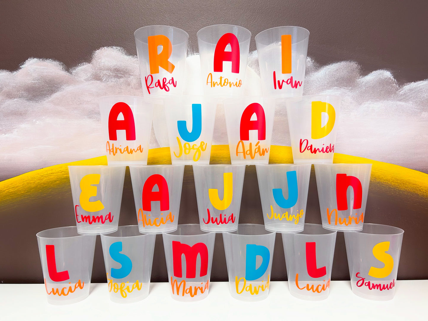 Vasos Reutilizables Personalizados (500 ml)
