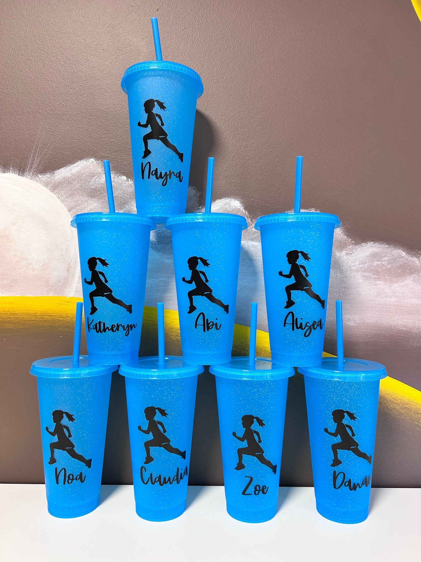 Vaso Reutilizable con Tapa y Pajita (710 ml)
