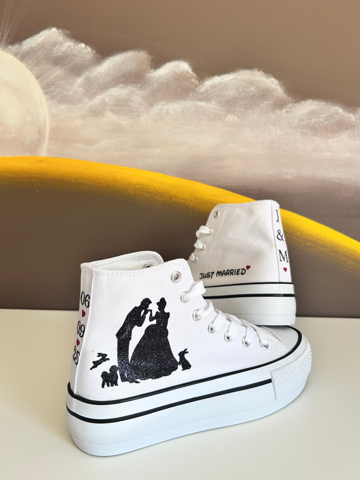 Zapatillas Personalizadas Tipo Converse
