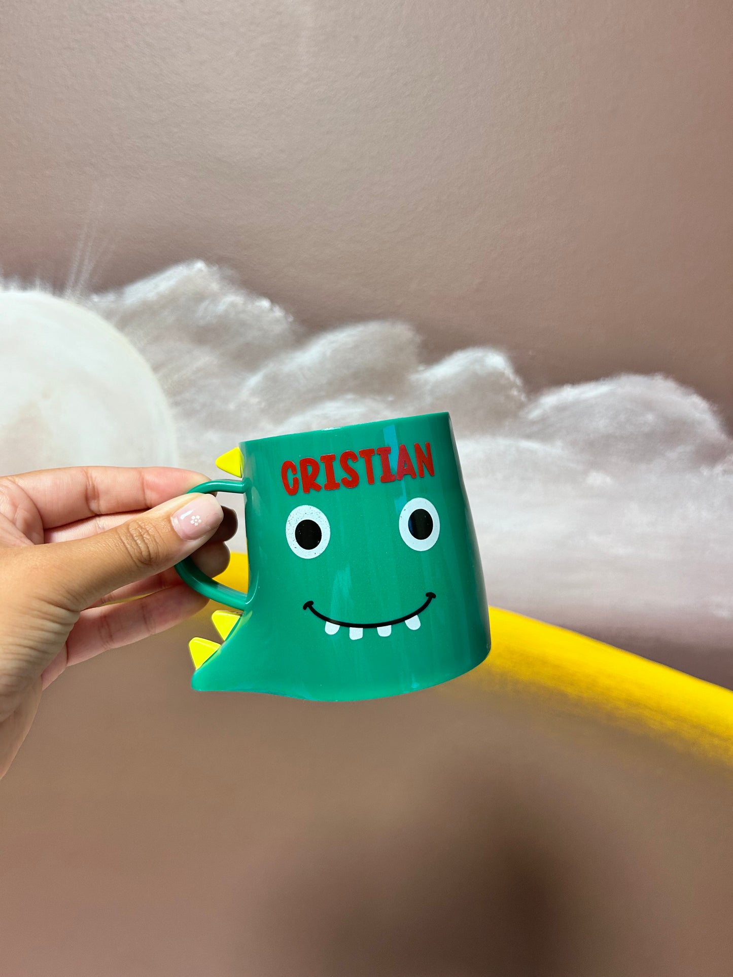 Taza Infantil Personalizada "Dinosaurio" (260 ml)