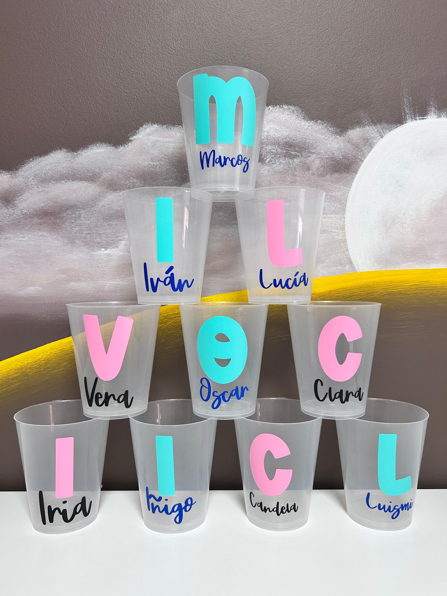 Vasos Reutilizables Personalizados (500 ml)