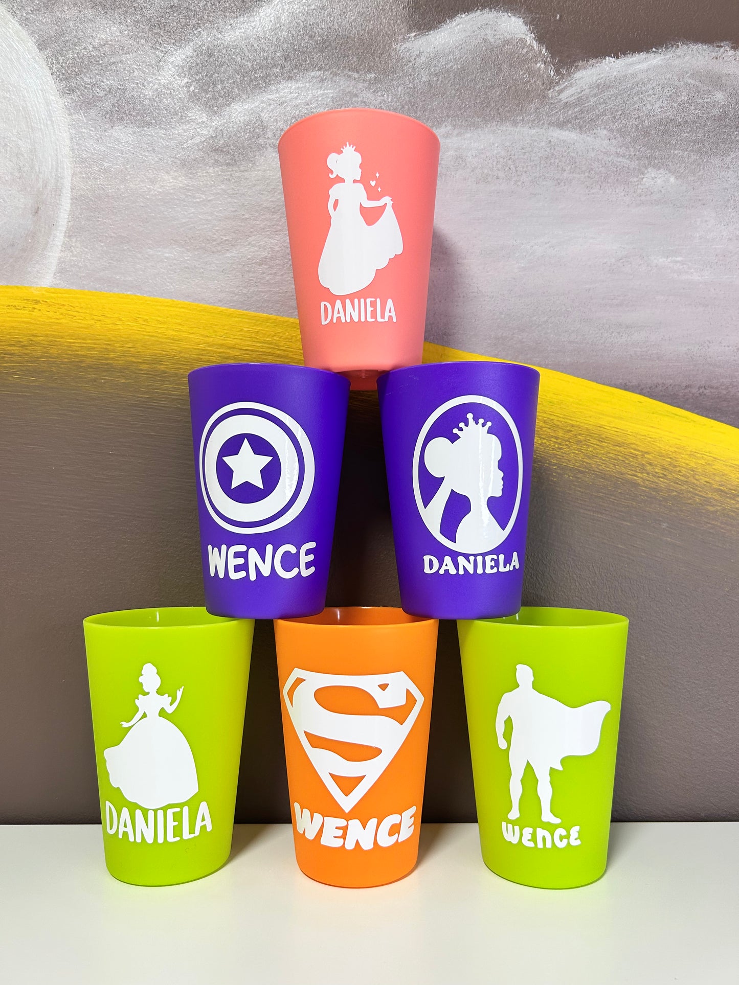 Vasos Reutilizables Personalizados (260 ml)