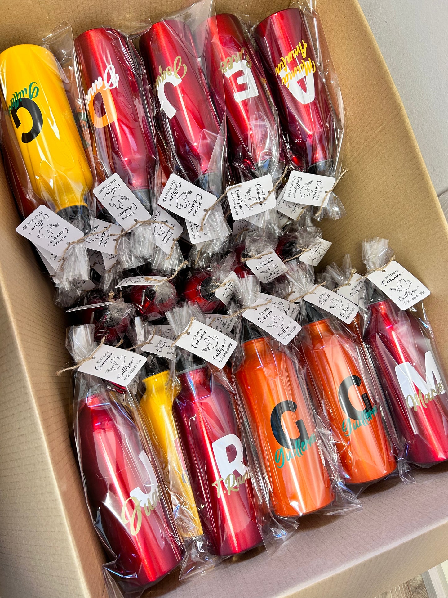 Botella de Aluminio Personalizada (500 ml) con Mosquetón