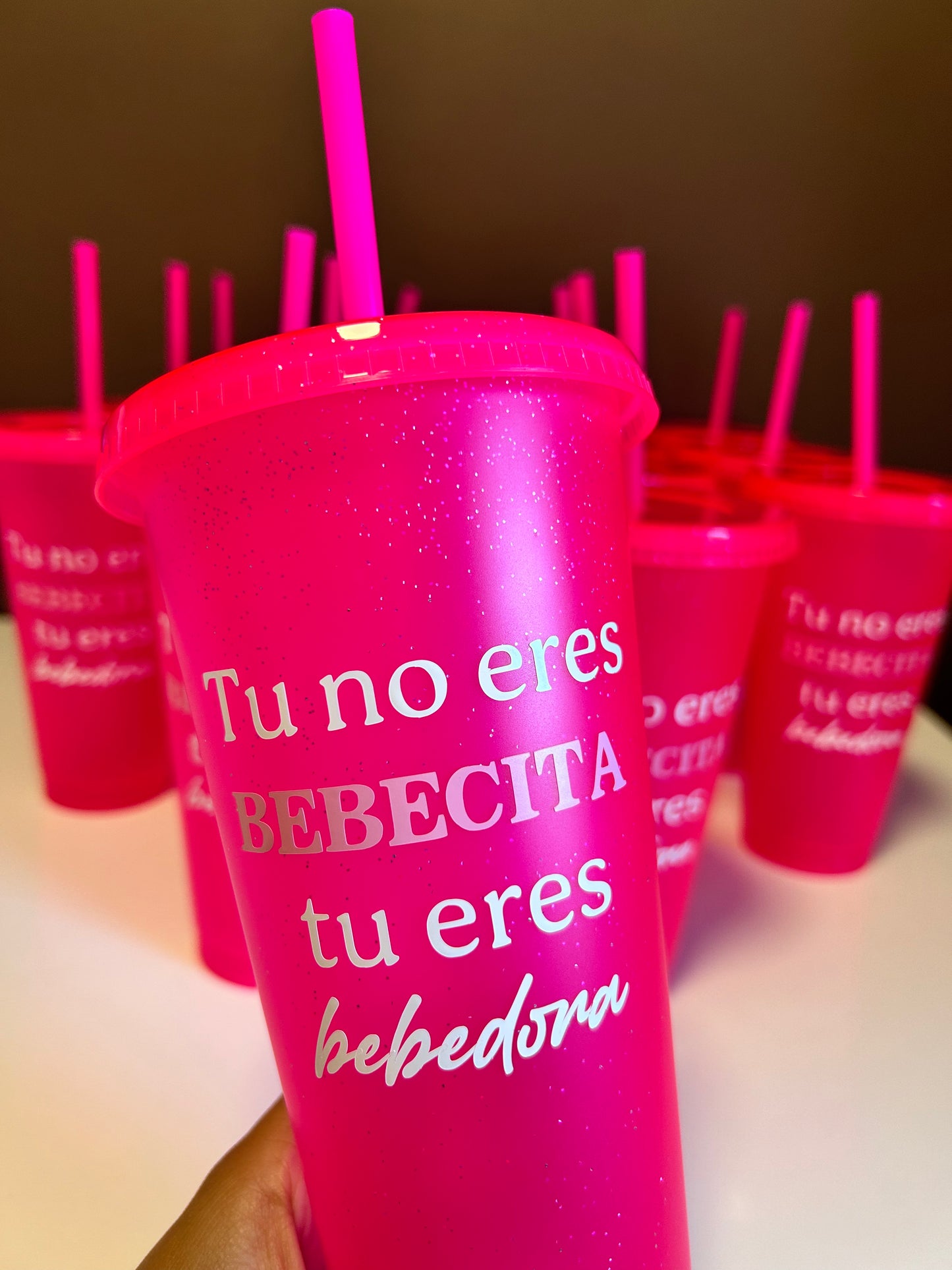 Vaso Reutilizable con Tapa y Pajita (710 ml)
