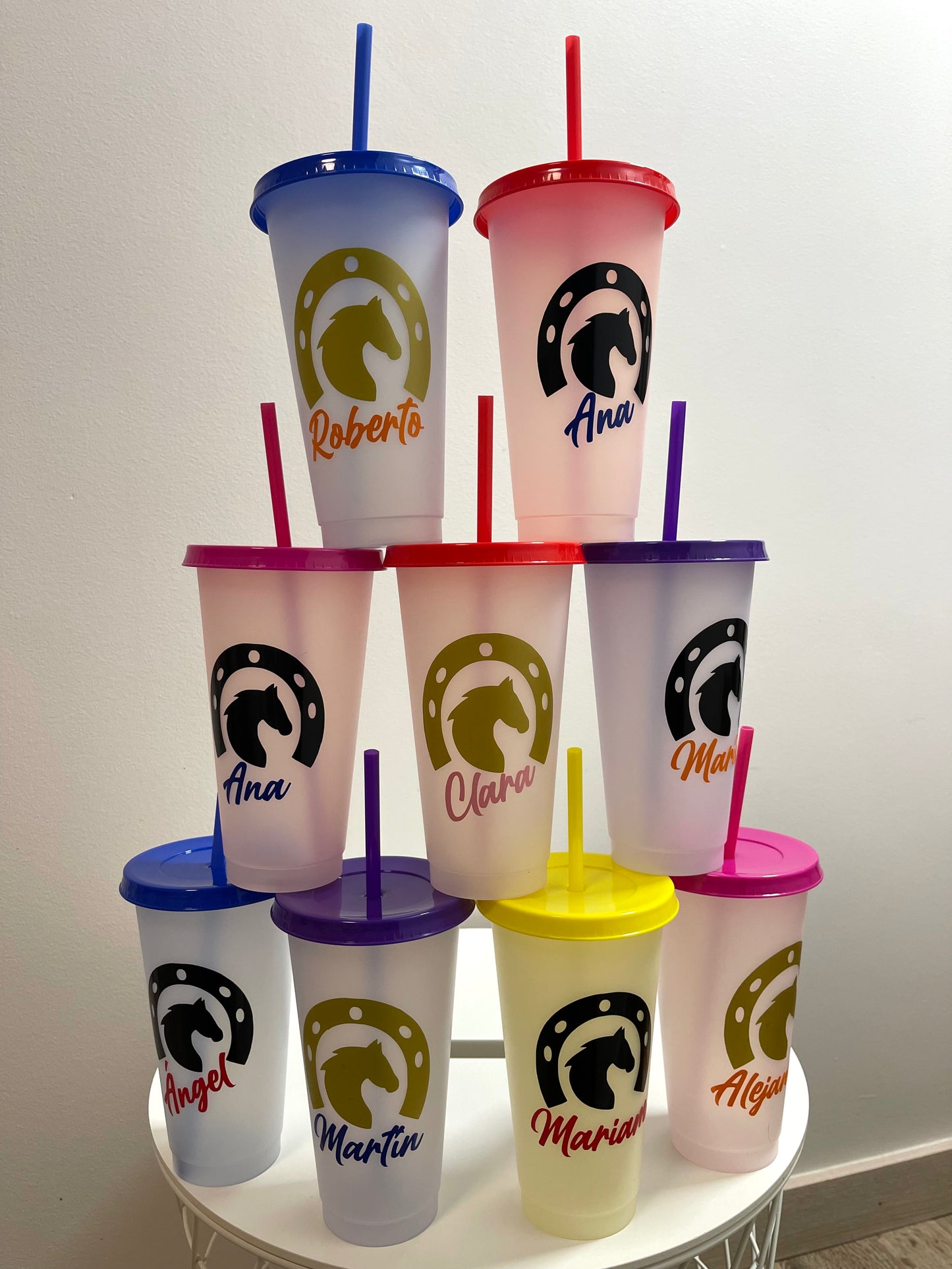 Vaso Reutilizable con Tapa y Pajita (710 ml)