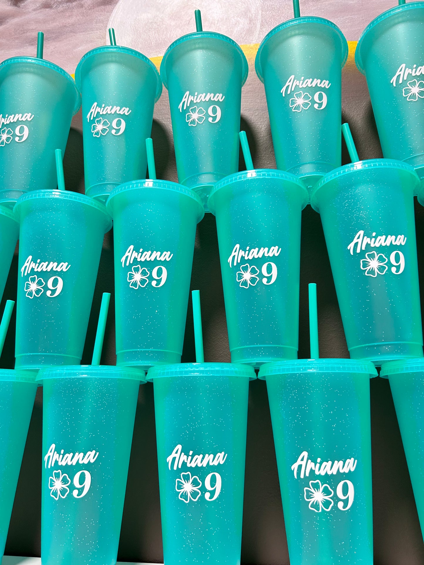 Vaso Reutilizable con Tapa y Pajita (710 ml)