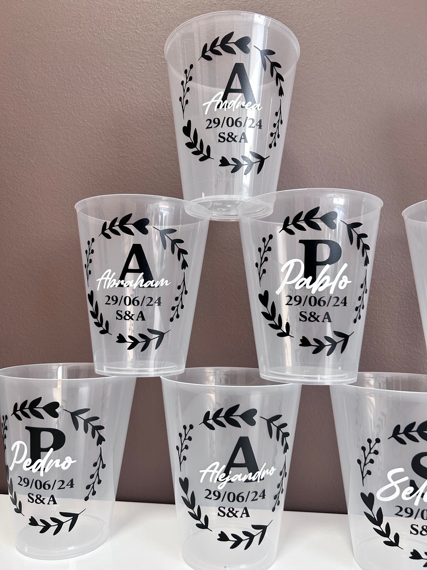 Vasos Reutilizables Personalizados (500 ml)