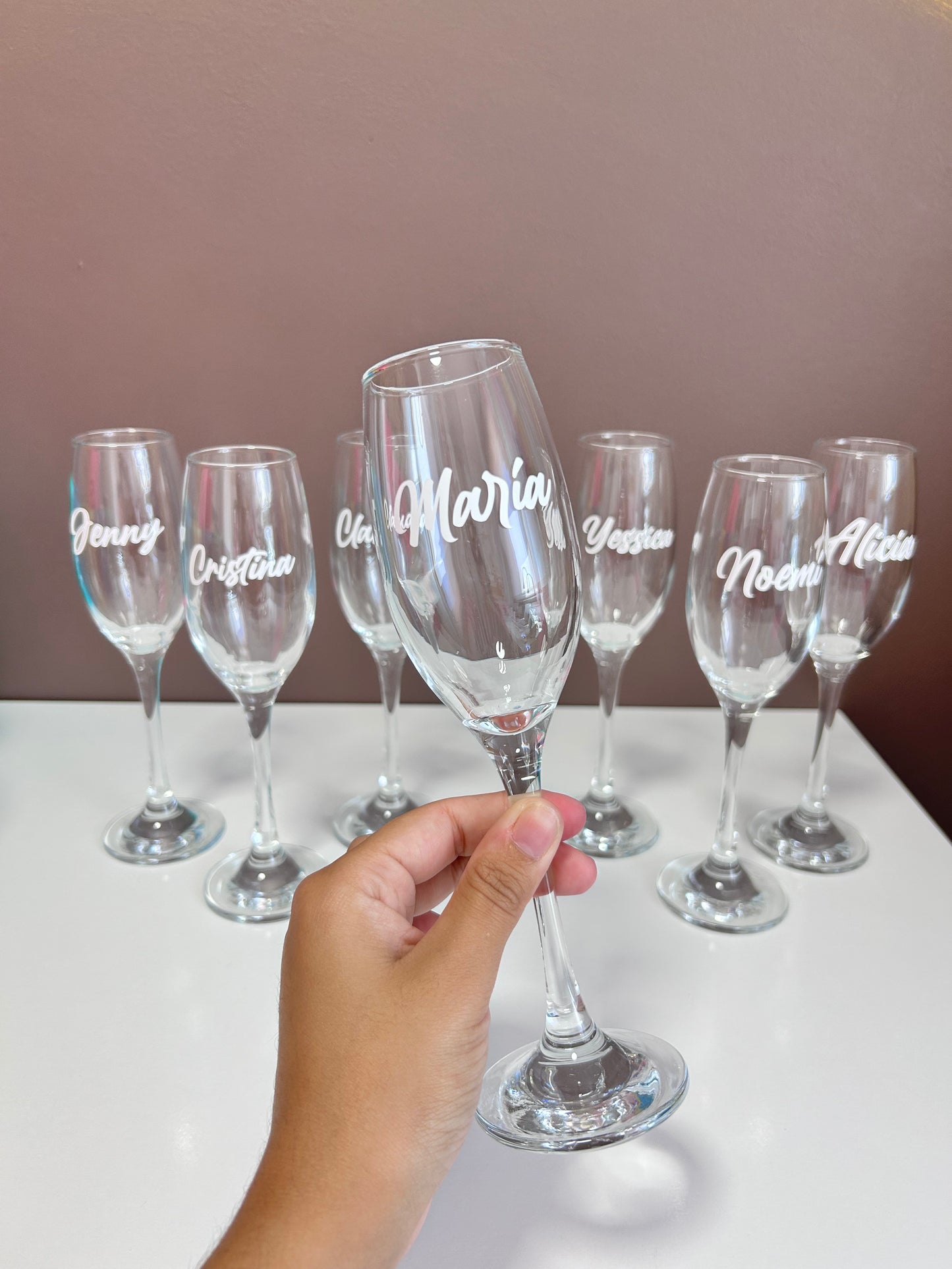 Pack Set de Brindis Boda / Aniversario: Copas Personalizadas + Caja Regalo ✨🥂