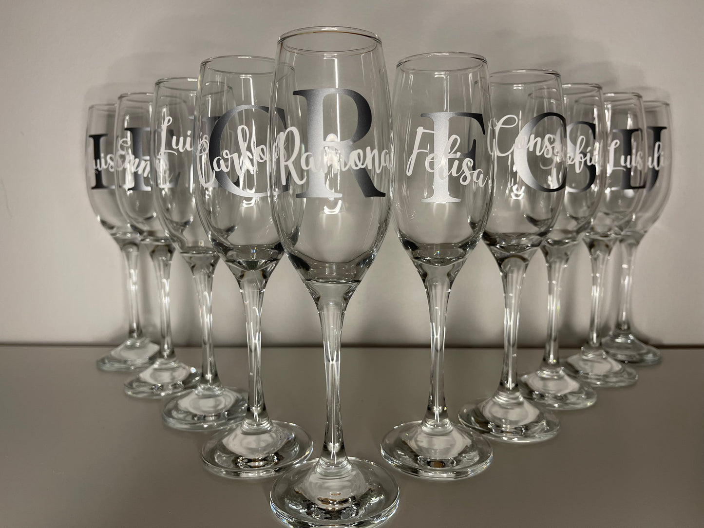 Pack Set de Brindis Boda / Aniversario: Copas Personalizadas + Caja Regalo ✨🥂