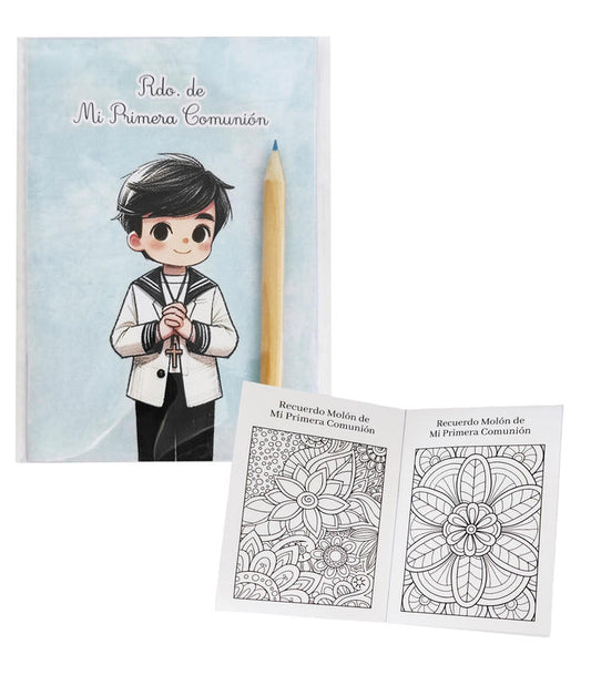CUADERNO PARA COLOREAR CON LAPIZ NIÑO